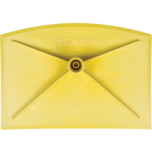 Grattoir hygi&eacute;nique de qualit&eacute; alimentaire, Jaune, 8" la x 11-1/4" lo Pathway Supply LP