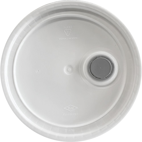 Seau avec couvercle, Plastique, 5,25 gal. Pathway Supply LP