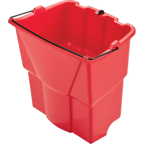 Wavebrake&reg; Optional Dirty Water Bucket, 4.5 US Gal. (18 qt.) Capacity, Red Pathway Supply LP