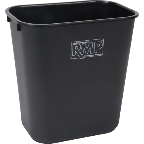 Deskside Wastebasket, 14 Quarts, Polyethylene Pathway Supply LP