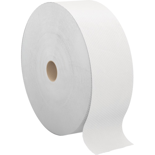 Pro Perform Toilet Paper, Jumbo Roll, 2 Ply, 1250' Length, White Pathway Supply LP