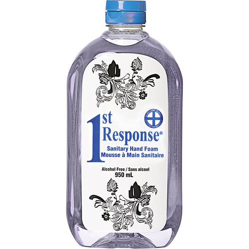 Mousse nettoyante pour les mains 1st Response, Liquide, 950 ml, Bouteille, Sans parfum Pathway Supply LP