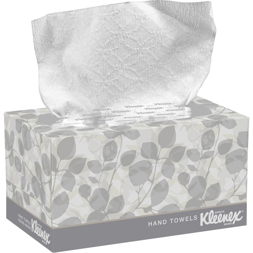 Essuie-mains Kleenex dans une boîte POP-UP*, 1 pli, 10-1/2" lo x 9" la, 120 /pqt Pathway Supply LP