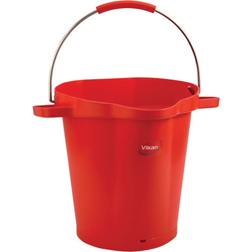 Seau hygi&eacute;nique pour service alimentaire, Rouge, 5 gal. US Pathway Supply LP