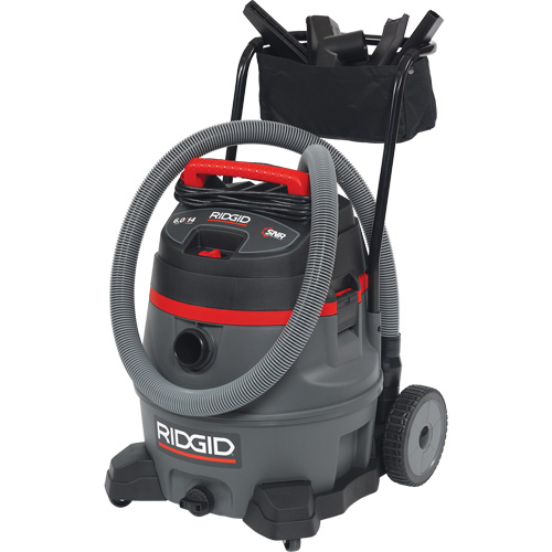 NXT Industrial Vacuum with Cart, Wet-Dry, 6 HP, 14 US Gal. (53 Litres) Pathway Supply LP
