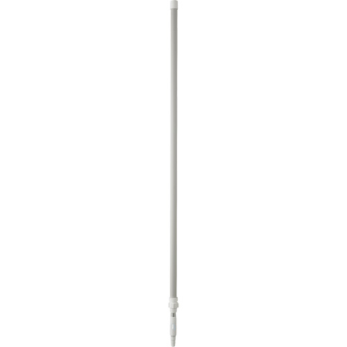 Handle, Broom/Scraper/Squeegee, White, Telescopic, 62" - 113" L Pathway Supply LP