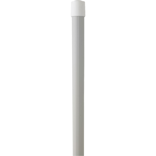 Handle, Broom/Scraper/Squeegee, White, Telescopic, 62" - 113" L Pathway Supply LP