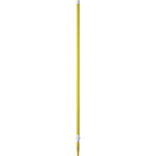 Manche de brosse pour plateforme, Brosse/Support &agrave; tampon, Jaune, T&eacute;lescopique, 62"-113" lo Pathway Supply LP