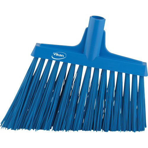 T&ecirc;te de balai oblique, Crins Extra-ferme, 12", Polyester, Bleu Pathway Supply LP