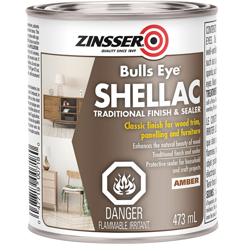 Scellant &agrave; la gomme-laque Zinsser Bulls Eye Pathway Supply LP