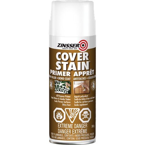 Cover Stain&reg; Oil-Base Primer Sealer, Aerosol Can, White Pathway Supply LP