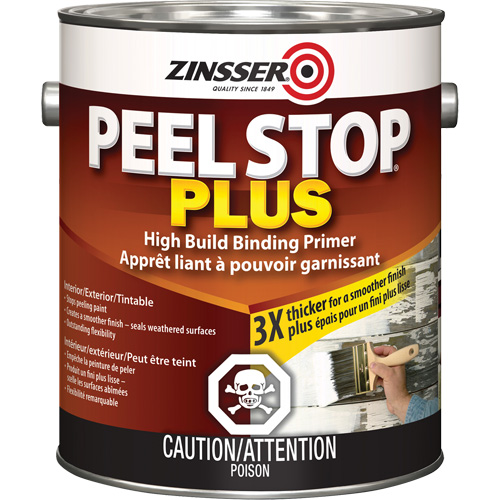 Couche primaire avec liant Plus High Build Peel Stop, 3,78 L, Gallon, Blanc Pathway Supply LP