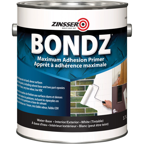 Bondz&reg; Maximum Adhesion Primer, 3.78 L, Gallon, White Pathway Supply LP