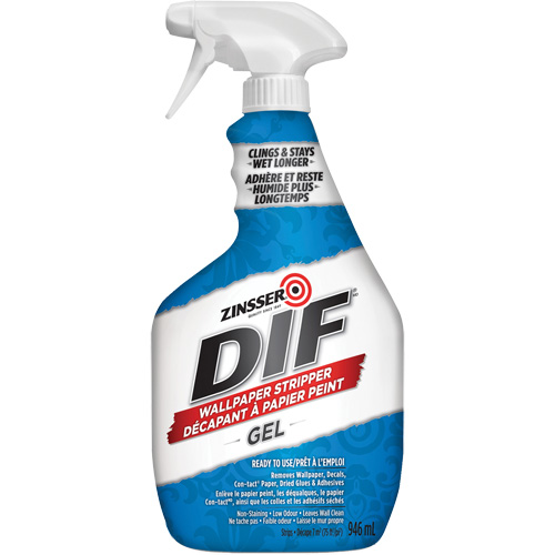 DIF&reg; Wallpaper Stripper Gel, 946 ml, Trigger Bottle Pathway Supply LP