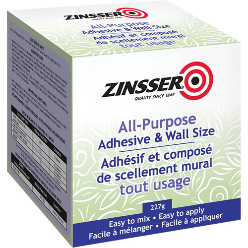 All-Purpose Adhesive and Wall Size, 227 g, Kit, Clear Pathway Supply LP