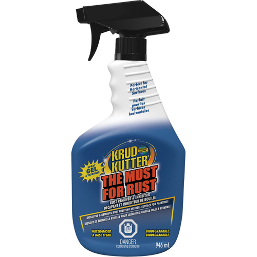 Gel contre la rouille The Must for Rust, Bouteille &agrave; g&acirc;chette Pathway Supply LP
