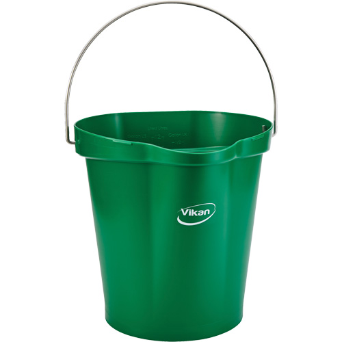 Seau pour l'hygi&egrave;ne des aliments, Vert, 3 gal. US Pathway Supply LP