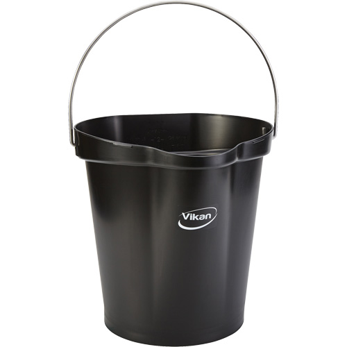 Seau pour l'hygi&egrave;ne des aliments, Noir, 3 gal. US Pathway Supply LP