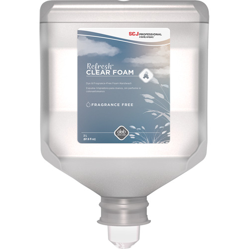 Refresh Clear Handwash, Foam, 2 L, Unscented Pathway Supply LP
