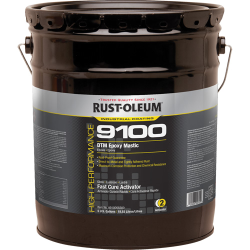 9100 System DTM Epoxy Mastic Fast Cure Activator, 5 gal., Pail Pathway Supply LP