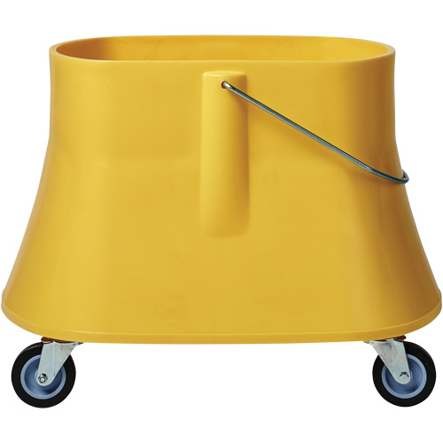 Seau pour vadrouille Champ, Capacit&eacute; de 10 gal. US (40 pintes), Jaune Pathway Supply LP