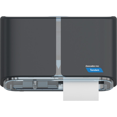 Distributeur haute capacit&eacute; de papier hygi&eacute;nique Pro Tandem &agrave; deux rouleaux, c&ocirc;te &agrave; c&ocirc;te, Multiple Capacit&eacute; du rouleau Pathway Supply LP