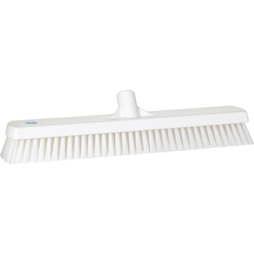 Deck & Wall Scrub Brush, Stiff Bristles, 19", Polyester, White Pathway Supply LP
