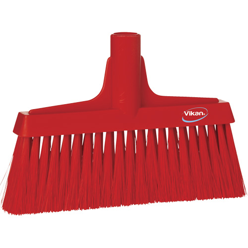 Upright Broom Head, Coarse/Fine Bristles, 10-1/4", Polyester, Red Pathway Supply LP