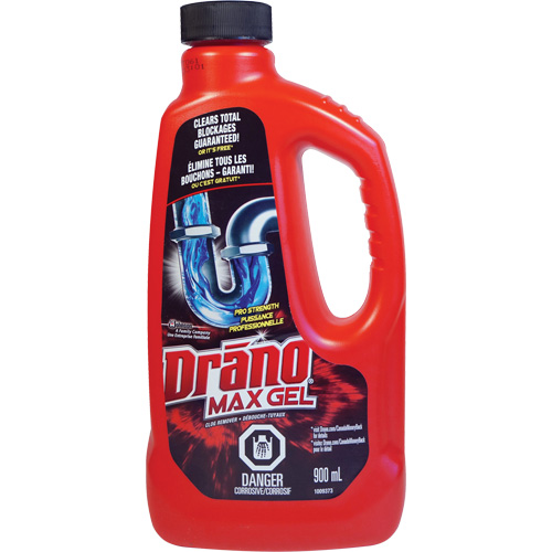 Produit d&eacute;bouchant pour drain Max Gel de Drano Pathway Supply LP