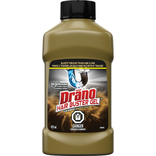 Produit d&eacute;bouchant extra puissant pour les bouchons de cheveux de Drano Pathway Supply LP