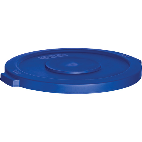Couvercle pour contenant &agrave; d&eacute;chets, Couvercle plat, Plastique, Convient aux contenants 22" dia. Pathway Supply LP