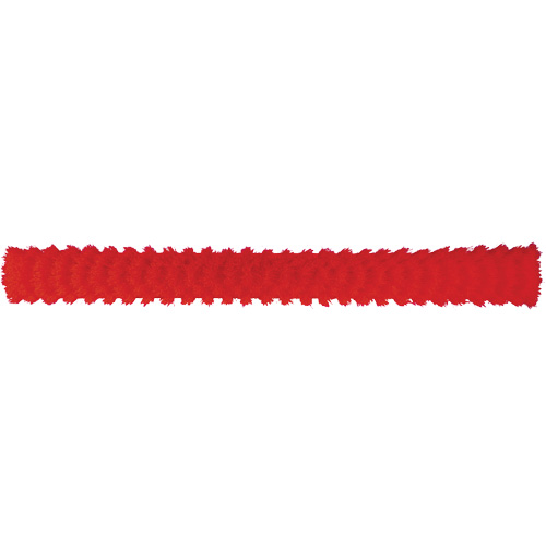 ColorCore Push Broom, Fine Bristles, 24", Polypropylene, Red Pathway Supply LP