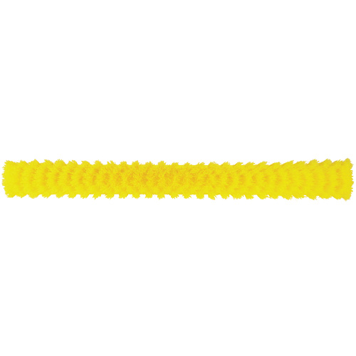 ColorCore Push Broom, Fine Bristles, 24", Polypropylene, Yellow Pathway Supply LP