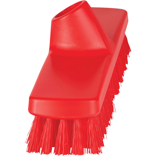 Brosse &agrave; r&eacute;curer ColorCore pour murs, Soies Ferme, Longueur de 12", Rouge Pathway Supply LP