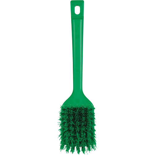 Brosse &agrave; manche court ColorCore, Soies Ferme, Longueur de 12", Vert Pathway Supply LP