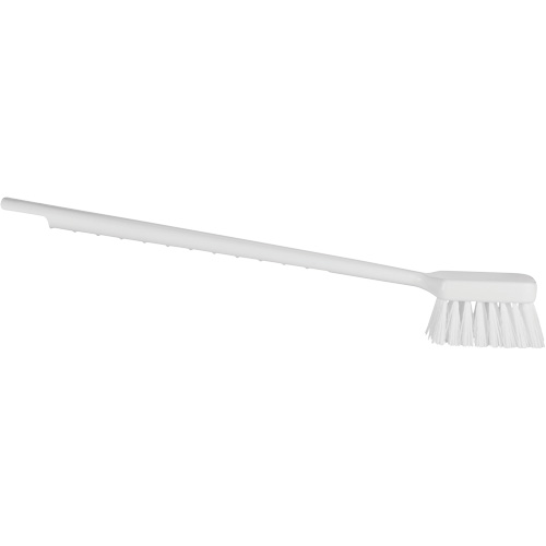 Brosse &agrave; manche long ColorCore, Soies Ferme, Longueur de 20", Blanc Pathway Supply LP