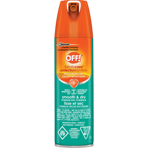 Insectifuge Off! Protection familiale lisse et sec, DEET &agrave; 15 %, A&eacute;rosol, 113 g Pathway Supply LP