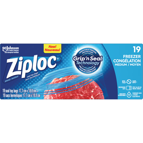 Sacs de cong&eacute;lation Ziploc Pathway Supply LP