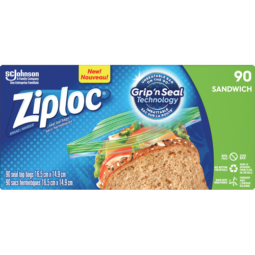 Sacs &agrave; sandwichs Ziploc Pathway Supply LP
