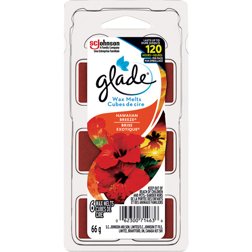 Cubes de cire parfum&eacute;e Glade, Brise exotique Pathway Supply LP
