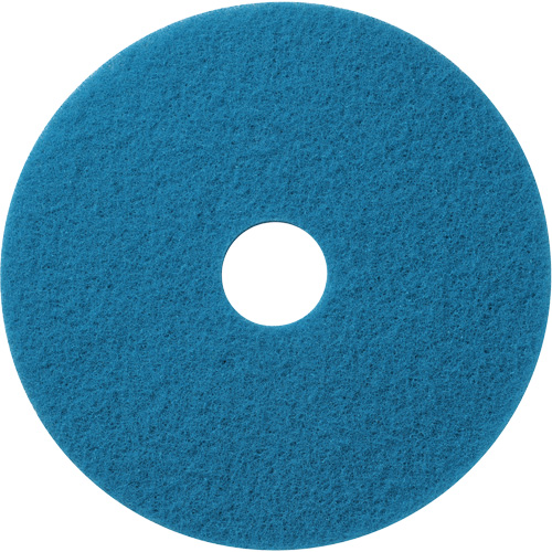 Floor Pads, 12", Cleaning/Scrubbing, Blue Pathway Supply LP