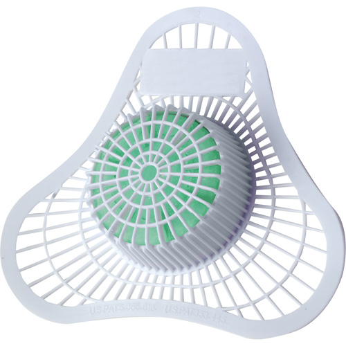 Tamis d'urinoir avec bloc non para Health Gards Pathway Supply LP