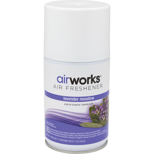 AirWorks&reg; Metered Air Fresheners, Lavender Meadow, Aerosol Can Pathway Supply LP