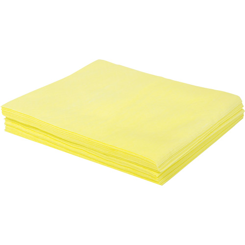 Chiffon &agrave; poussi&egrave;re trait&eacute; &agrave; l'huile pour service moyen TaskBrand, Polyester, Jaune Pathway Supply LP