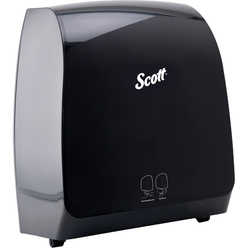 Distributeur de serviettes en rouleaux durs Scott Pro, &eacute;lectronique/Sans contact, 12,66" la x 9,18" p x 16,44" h Pathway Supply LP