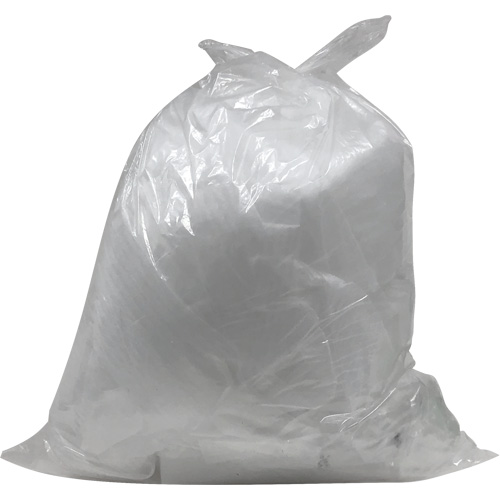 Industrial Garbage Bags, X-Strong, 26" W x 36" L, 1.2 mils, Clear, 45 L (12 Gal.) Capacity Pathway Supply LP