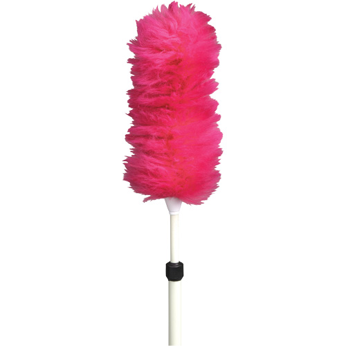 Flexible Lambs Wool Duster with Telescopic Handle, Lambs Wool Pathway Supply LP