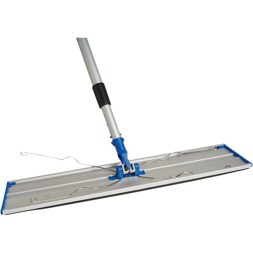 Static Attack Dust Mop Frame & Telescopic Handle, 24", Aluminum Pathway Supply LP