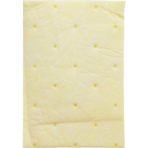 High Capacity Chemical Sorbent Pad, Hazmat, 14.5" x 9.25", 26.3 gal Absorbancy Pathway Supply LP