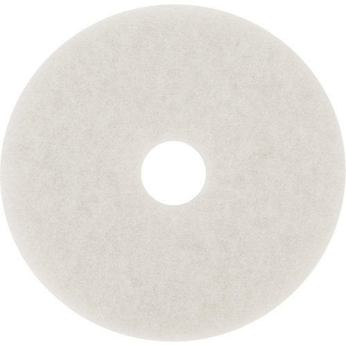 Floor Pad, 10", Buffing/Cleaning/Polish, White Pathway Supply LP